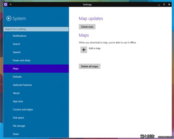Win10 Build 9888使用离线地图功能在离线的情况下使用地图 三联