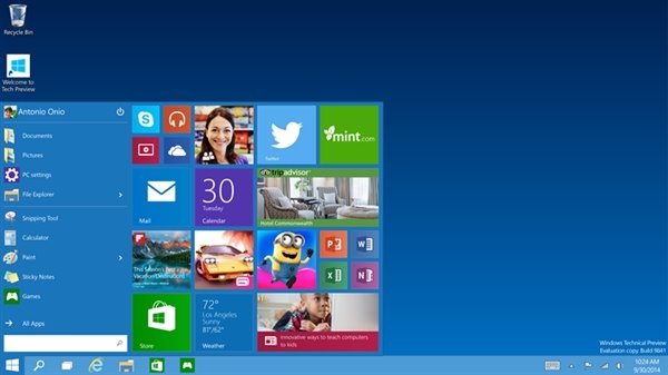 Win10预览版新快捷键汇总 三联