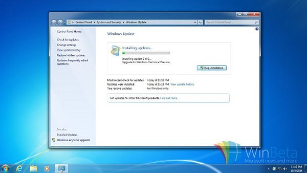 Win7用户可通过系统更新升级至Win10预览版？ 三联