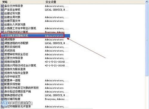 浅析xp如何赋予guest远程关机的权限