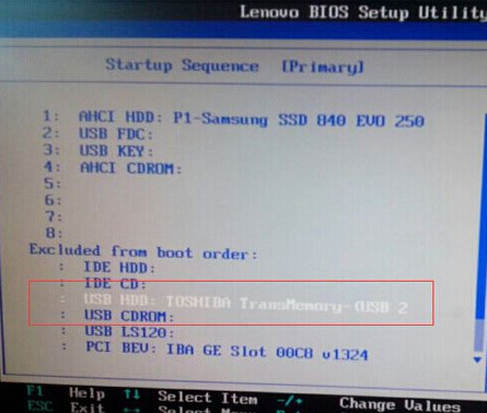 u盘安装xp